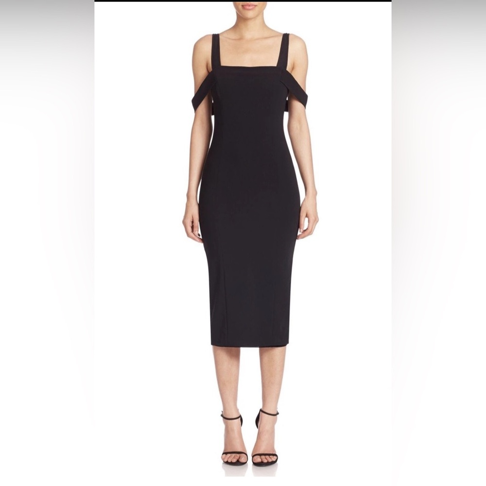 EUC Cinq a Sept Nova Cold Shoulder Dress